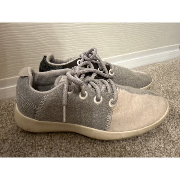Allbirds Womens Color Block  Wool Runners Patchwork Limited Edition Grey Scale,7 - Picture 4 of 14